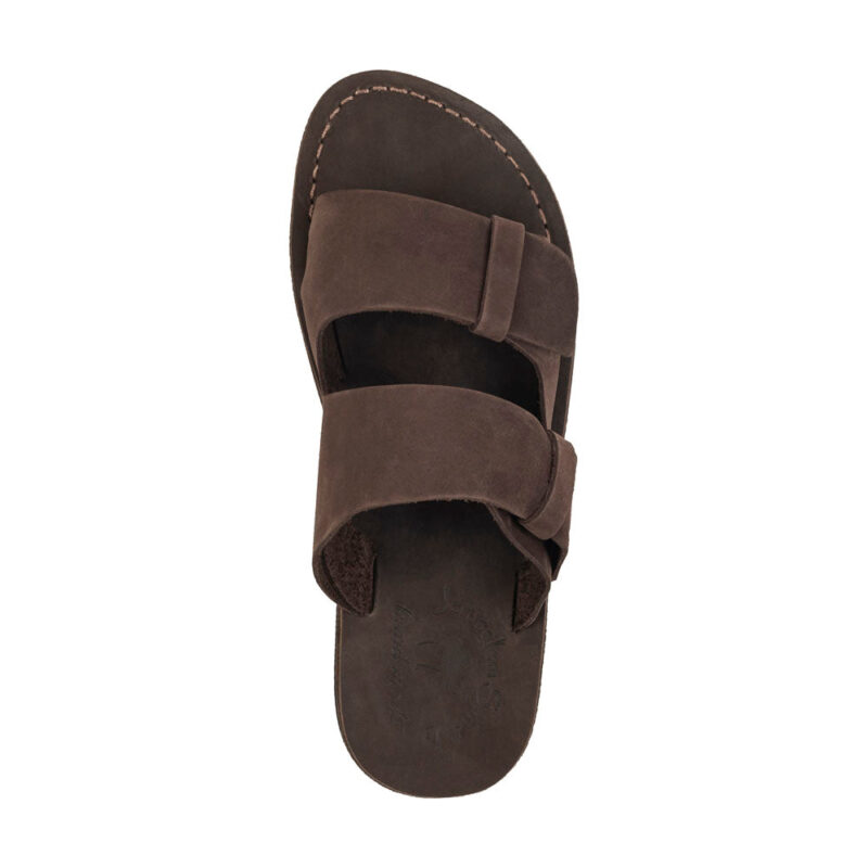 aurome Brown Nubuck Belt with Hidden Buckle – Custom Fit Style - Image 3