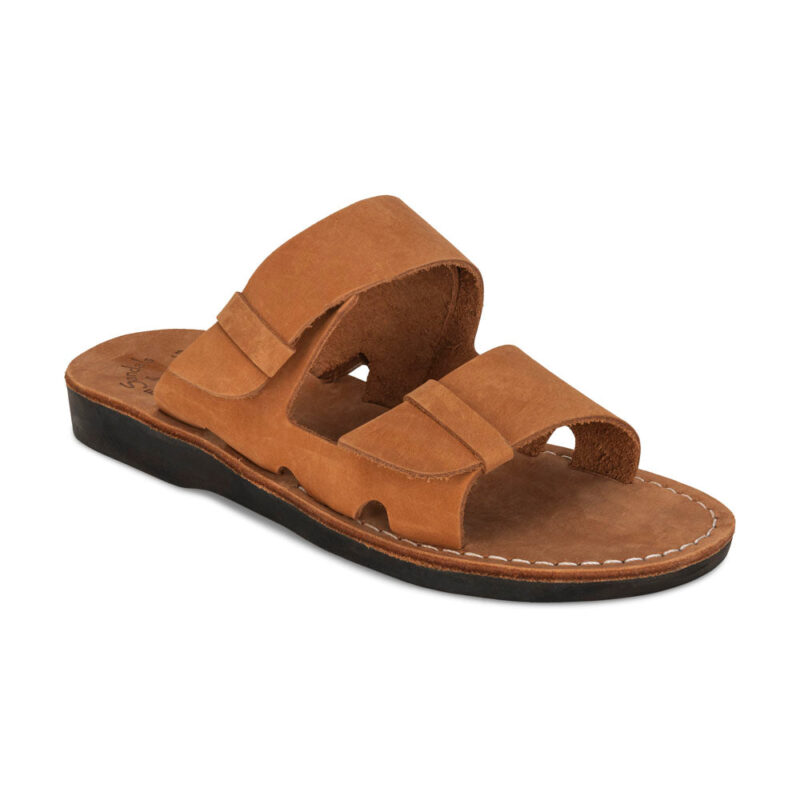 aurome Honey Nubuck Belt with Hidden Buckle – Custom Fit Comfort