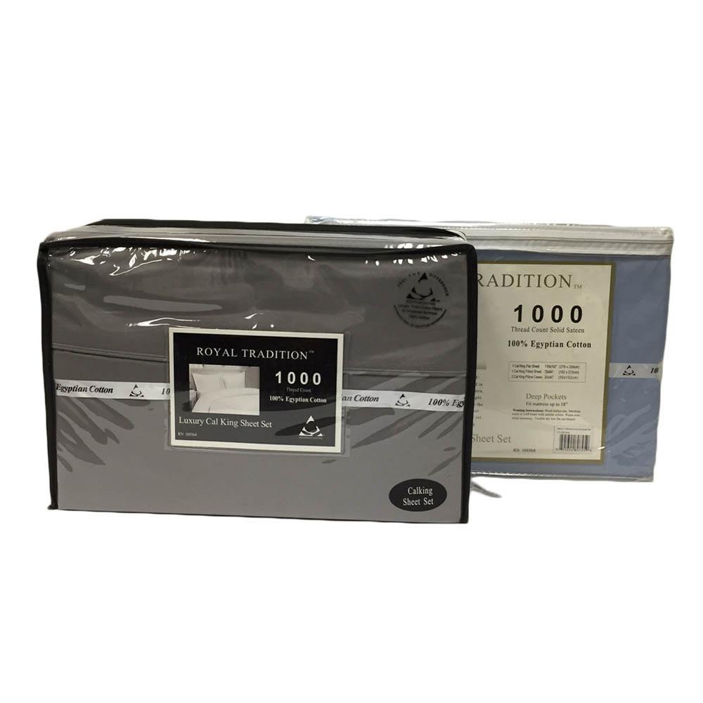 Luxury & Heavy 1000 Thread Count Solid Sheet Set - Image 12