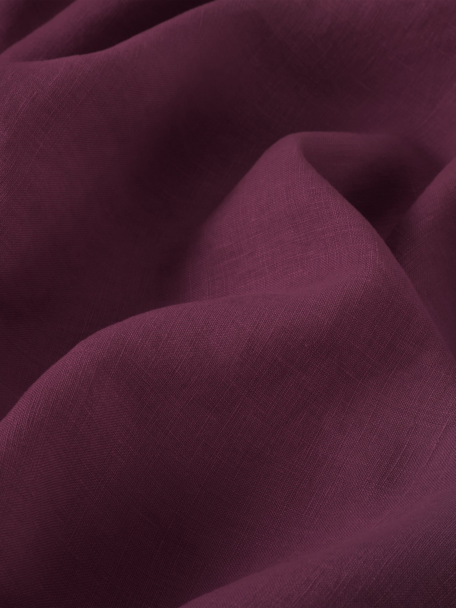 Berry Linen Blend Duvet Set - Image 2