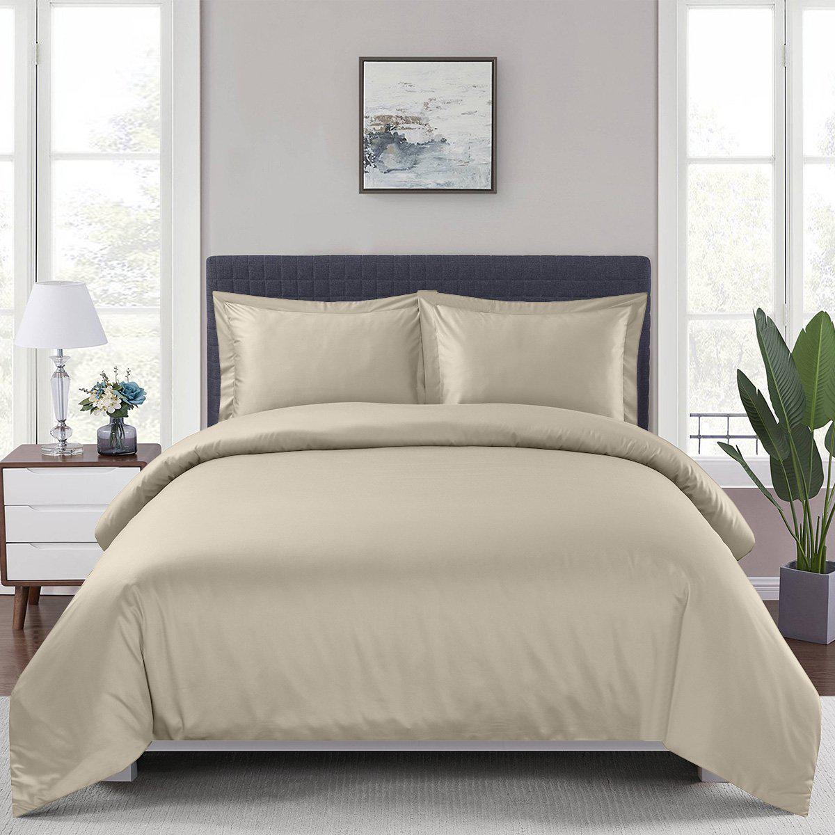 Egyptian Linens Bamboo Duvet Cover Set - Image 2