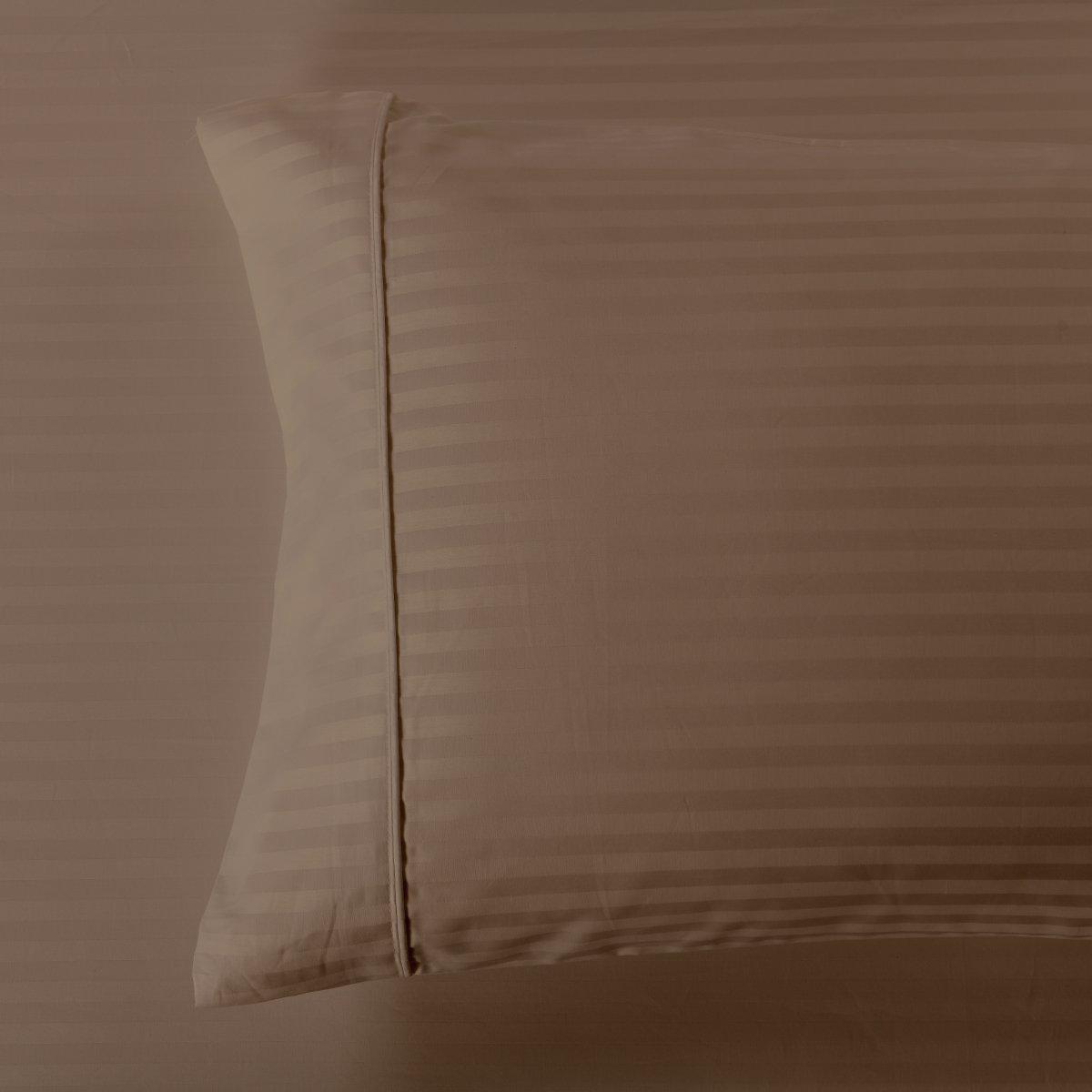 Damask Stripe 600 Thread Count Pillowcases (Pair) - Image 25