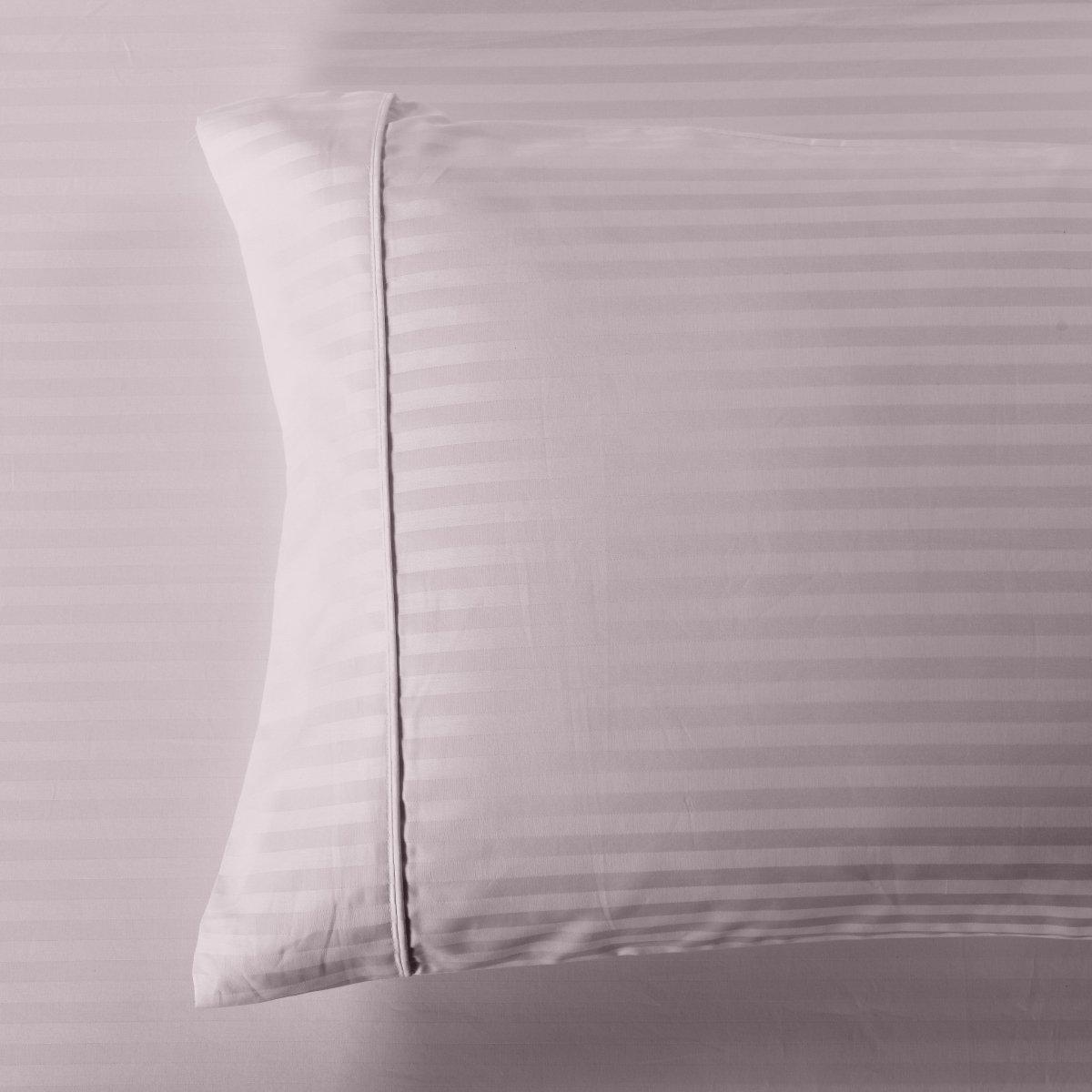 Damask Stripe 600 Thread Count Pillowcases (Pair) - Image 30