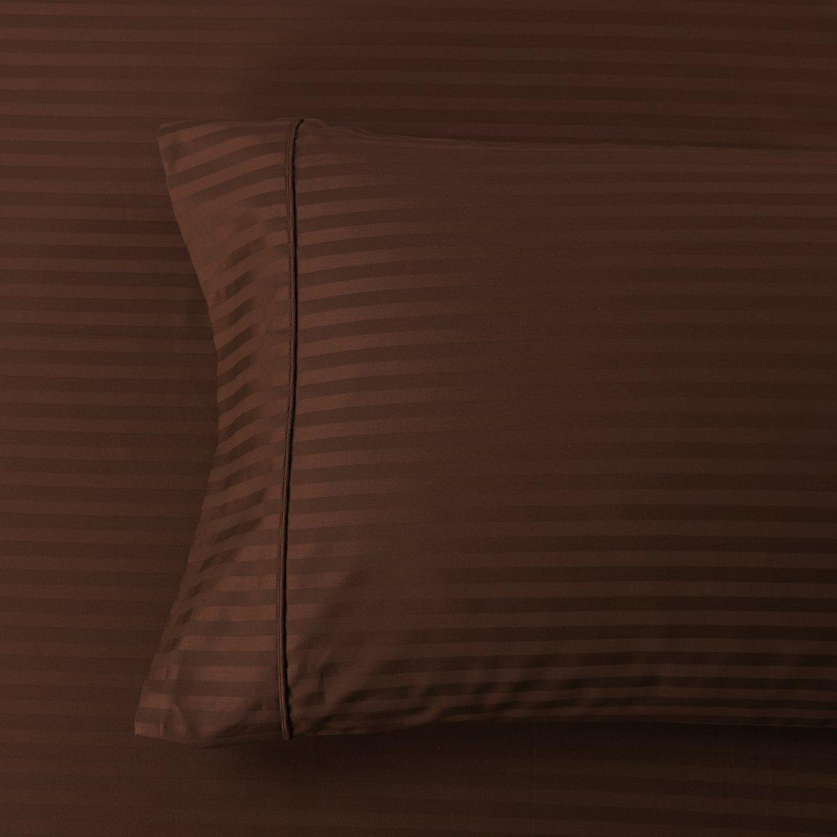 Damask Stripe 600 Thread Count Pillowcases (Pair) - Image 8
