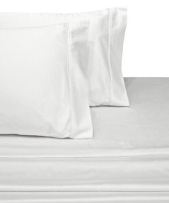 Attached Waterbed Sheet Set Solid 450 Thread Count