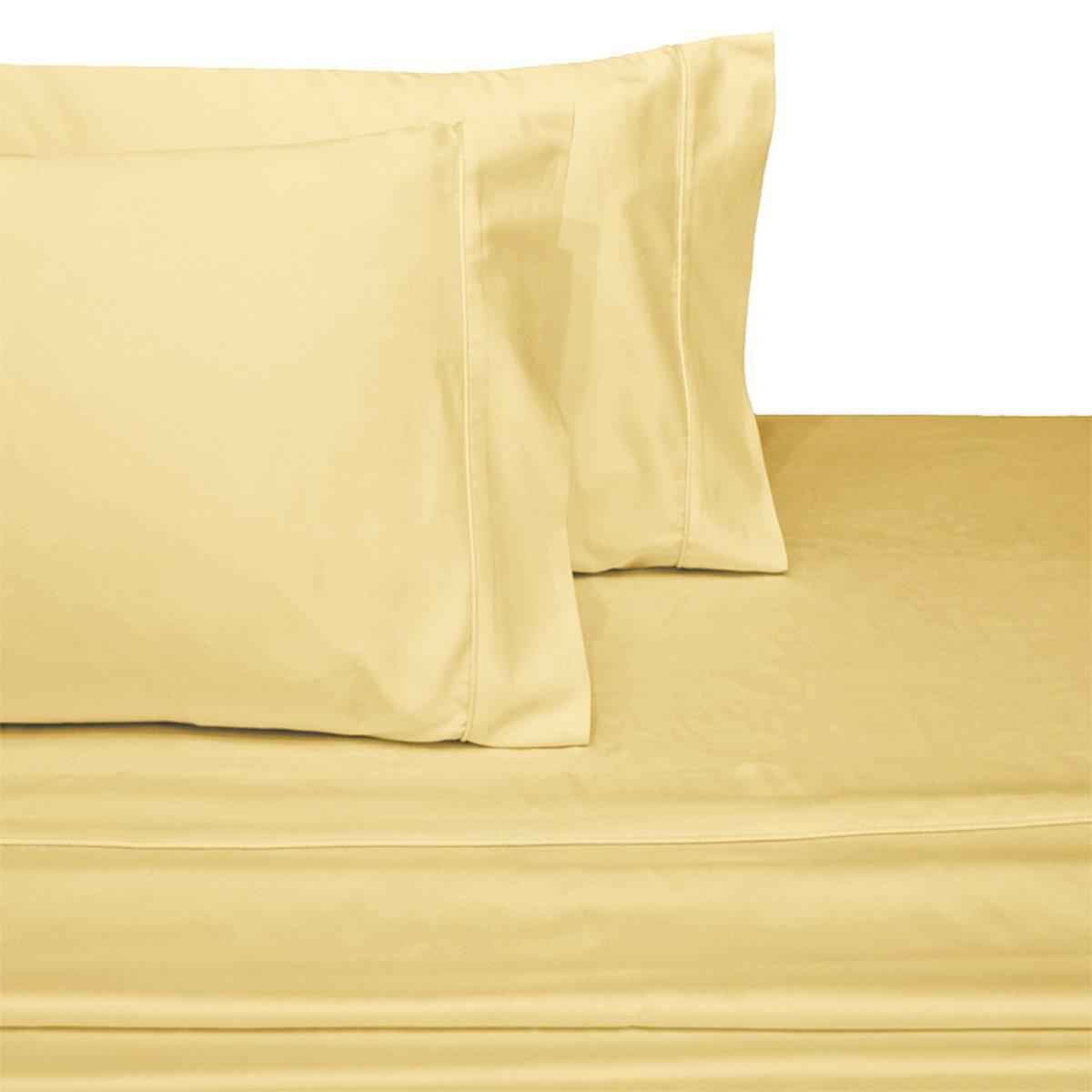 Attached Waterbed Sheet Set Solid 450 Thread Count - Image 5