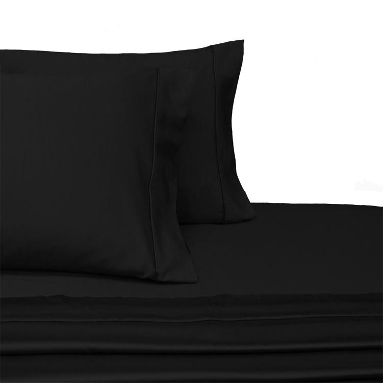 Attached Waterbed Sheet Set Solid 450 Thread Count - Image 10