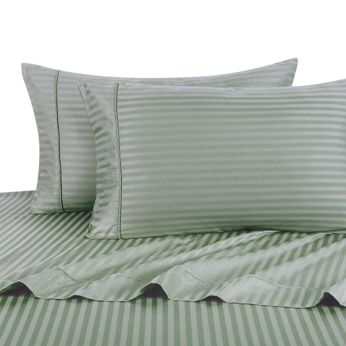 Damask Striped 600 Thread Count Sheet Set - Image 21