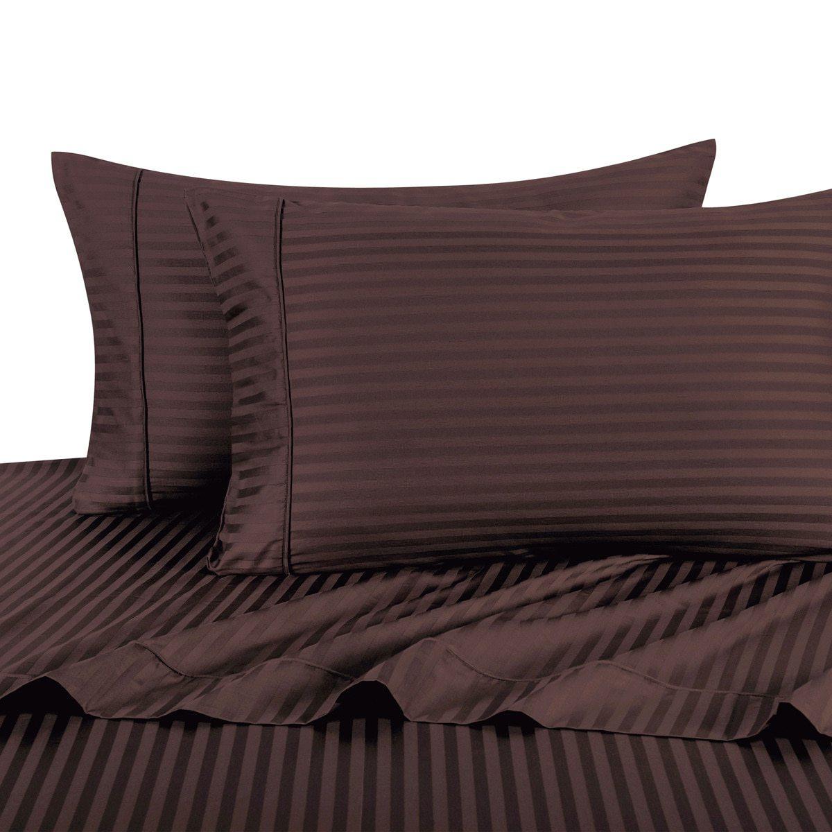 Damask Striped 600 Thread Count Sheet Set - Image 9