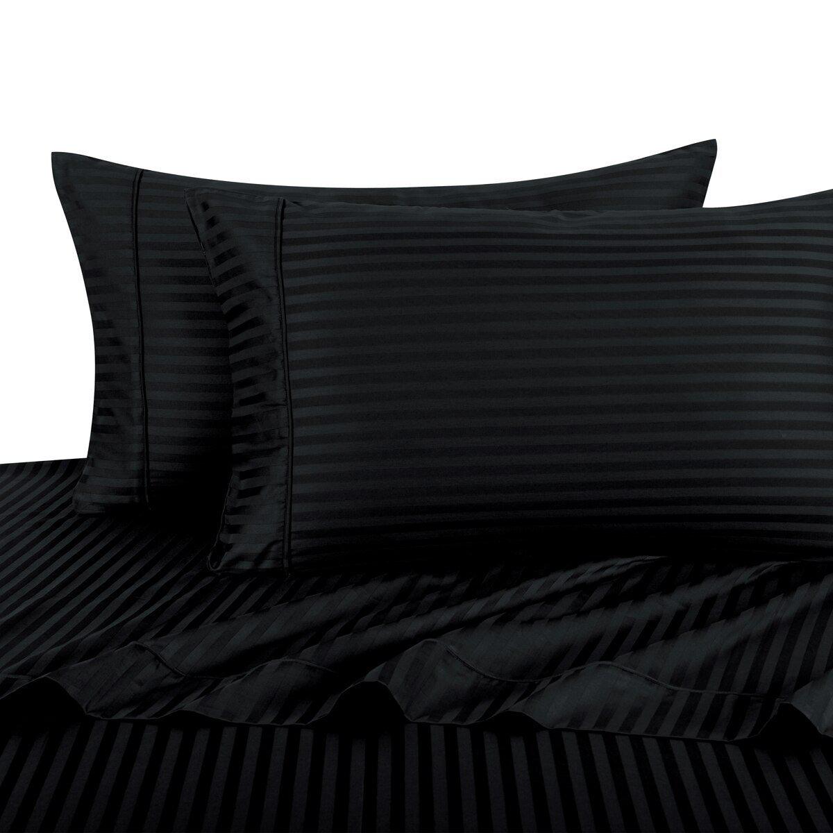 Damask Striped 600 Thread Count Sheet Set - Image 27