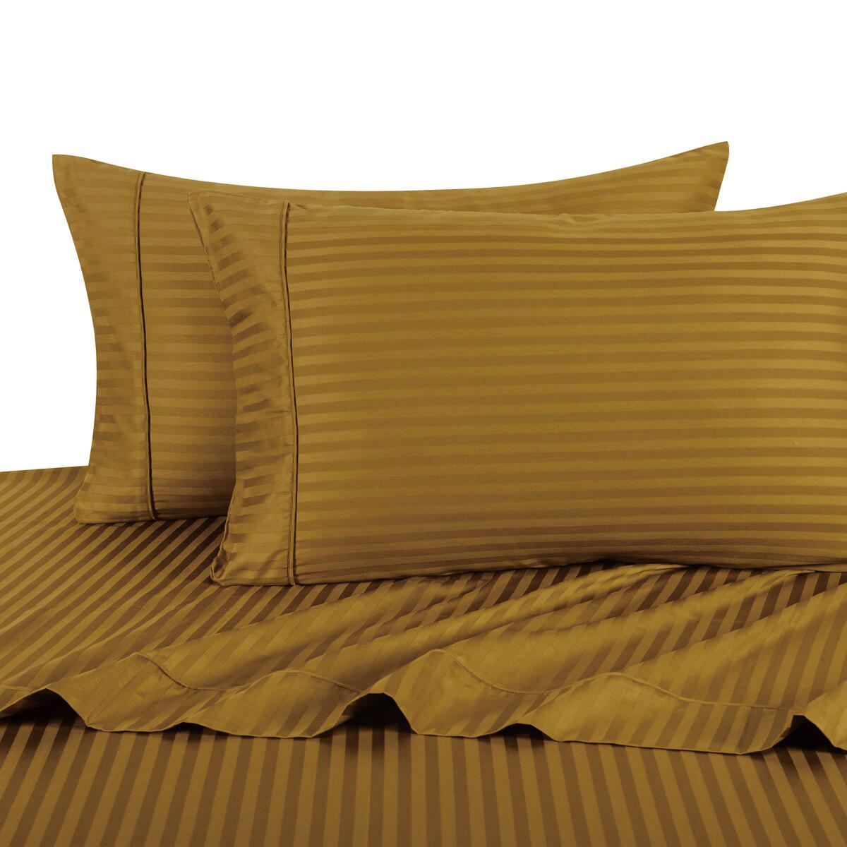 Damask Striped 600 Thread Count Sheet Set - Image 28
