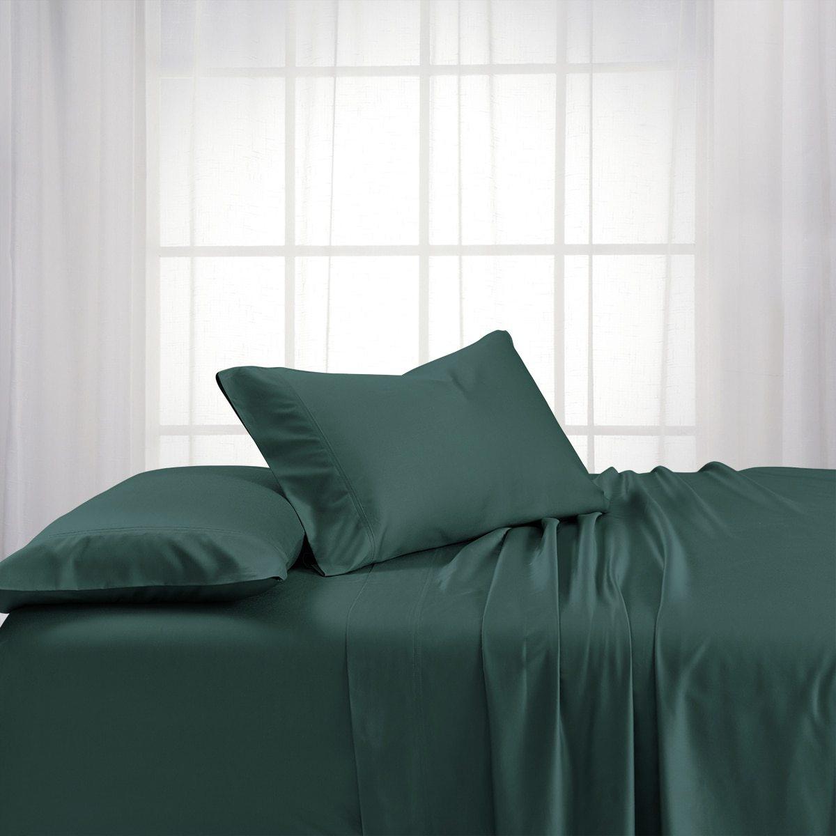 Top Split Flex King Sheet Set - Bamboo Cotton (Hybrid) - Image 5