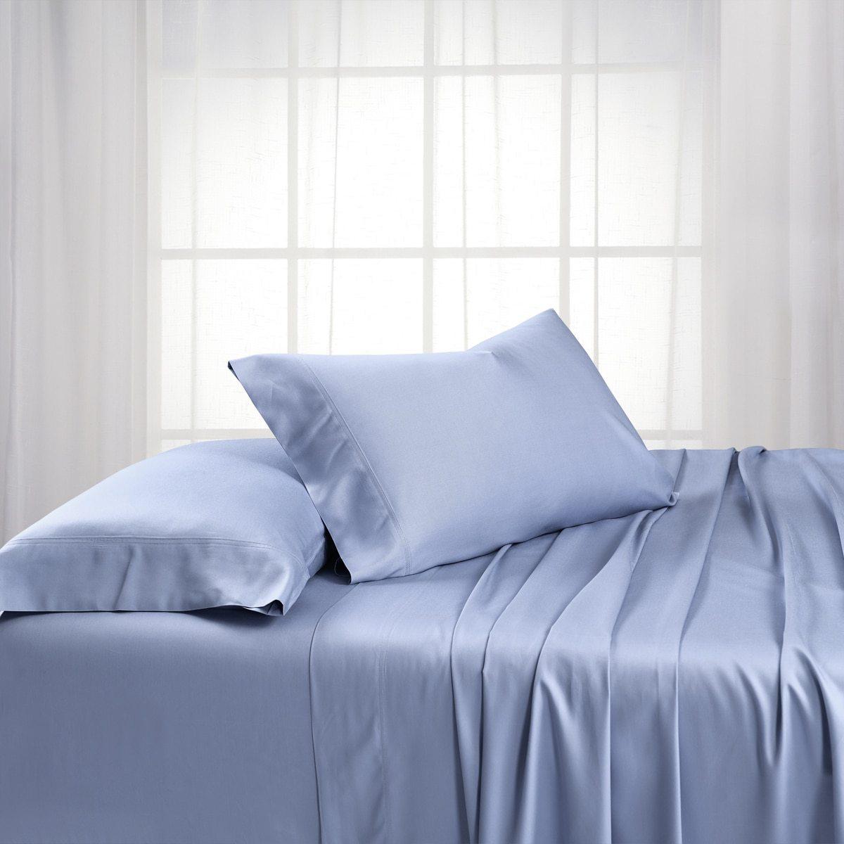 Top Split Flex King Sheet Set - Bamboo Cotton (Hybrid) - Image 22