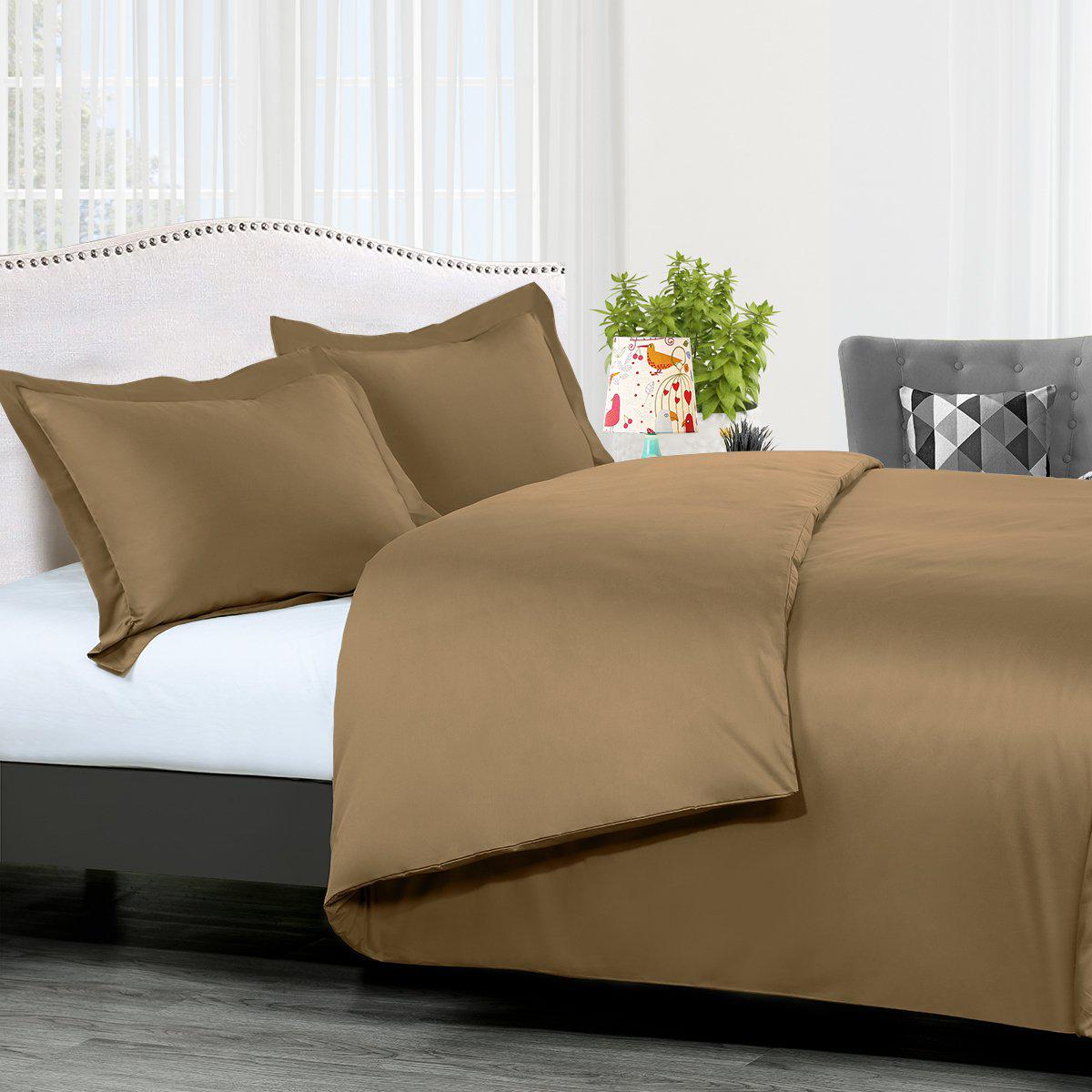 Duvet Cover Set Solid 300 Thread count - Image 5