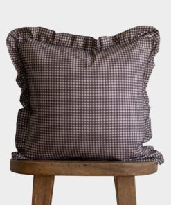 Plum Mini Gingham Ruffle -18 | 20 | 22