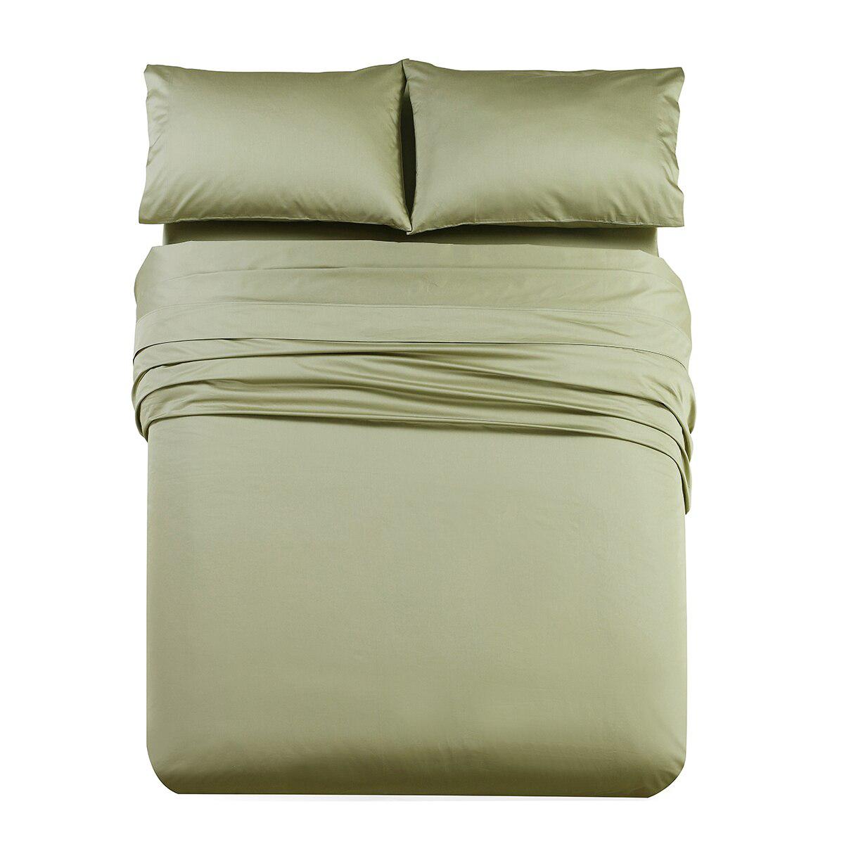 Luxury & Heavy 1000 Thread Count Solid Sheet Set - Image 5