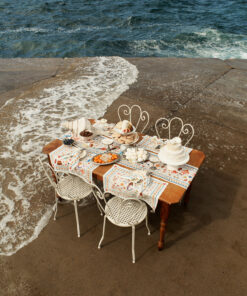 La Sirène 100% French Flax Linen Placemats (Set of Four)