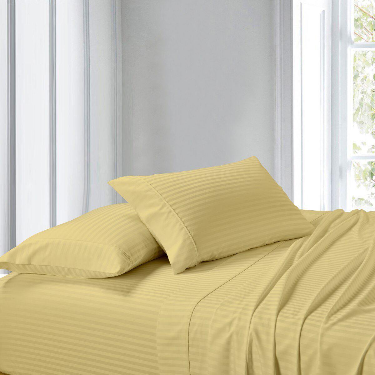 Attached Waterbed Sheet Set Stripe 300 Thread Count - Image 24