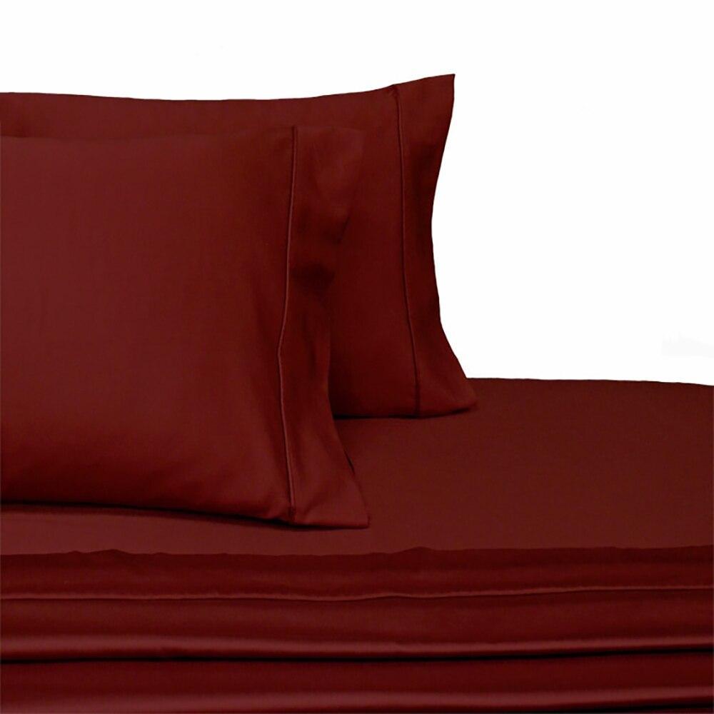 Attached Waterbed Sheet Set Solid 450 Thread Count - Image 18