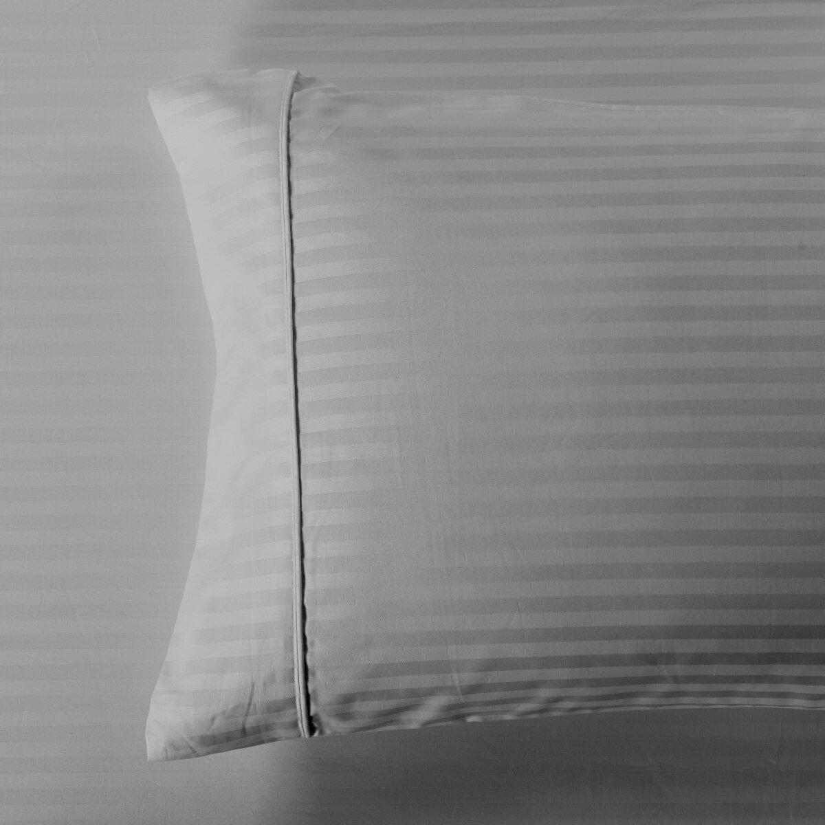 Damask Stripe 600 Thread Count Pillowcases (Pair) - Image 35