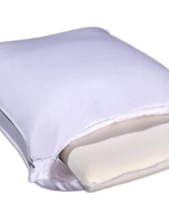 Adjustable White Duck Down Pillow (Medium to Firm) 50/50 Down & Feather