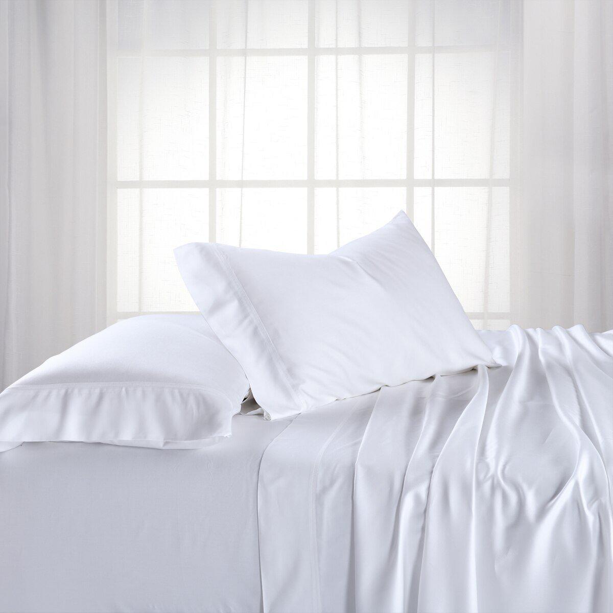 Adjustable Split King Sheets - Cooling Bamboo Viscose 600 Thread Count - Image 14