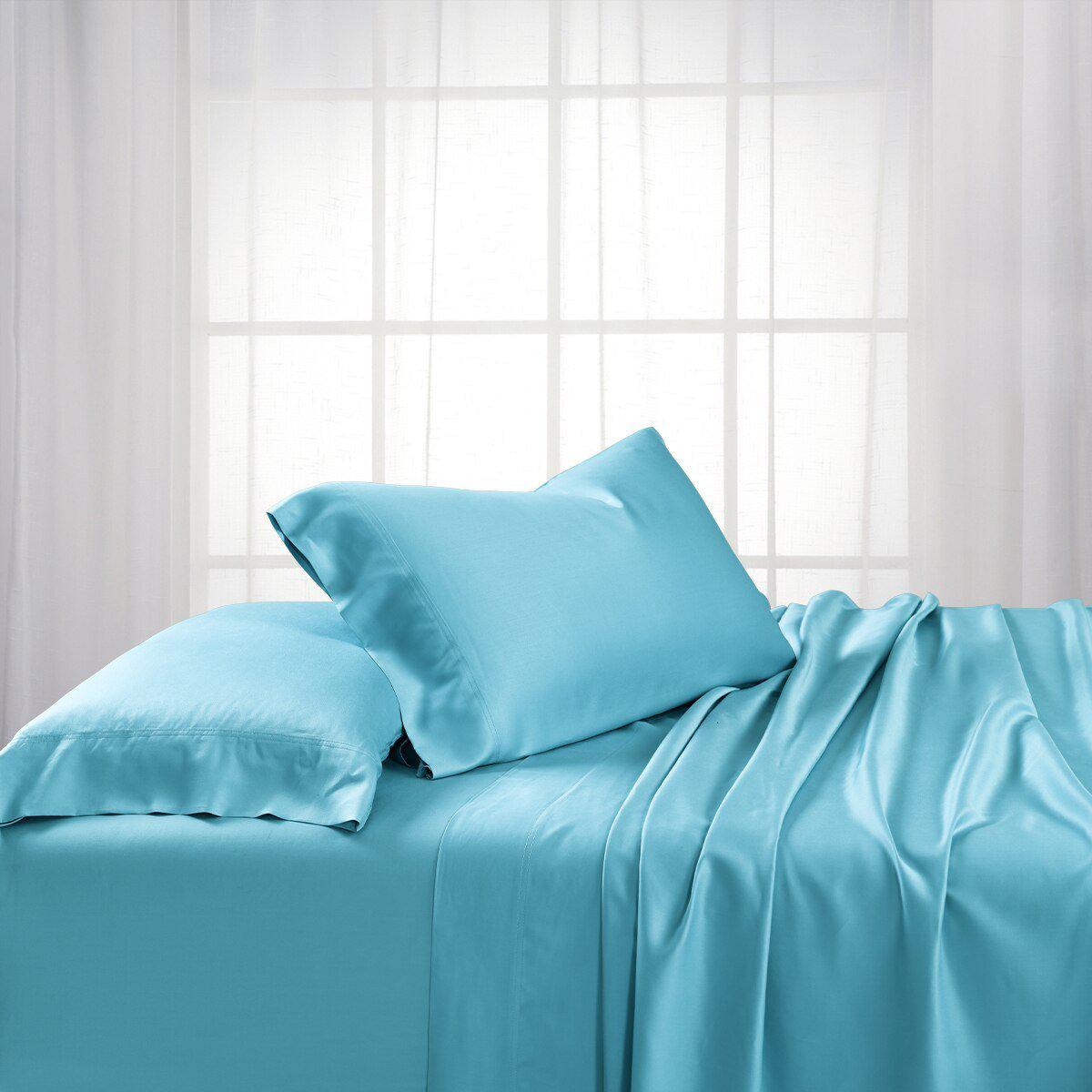 Adjustable Split King Sheets - Cooling Bamboo Viscose 600 Thread Count - Image 22