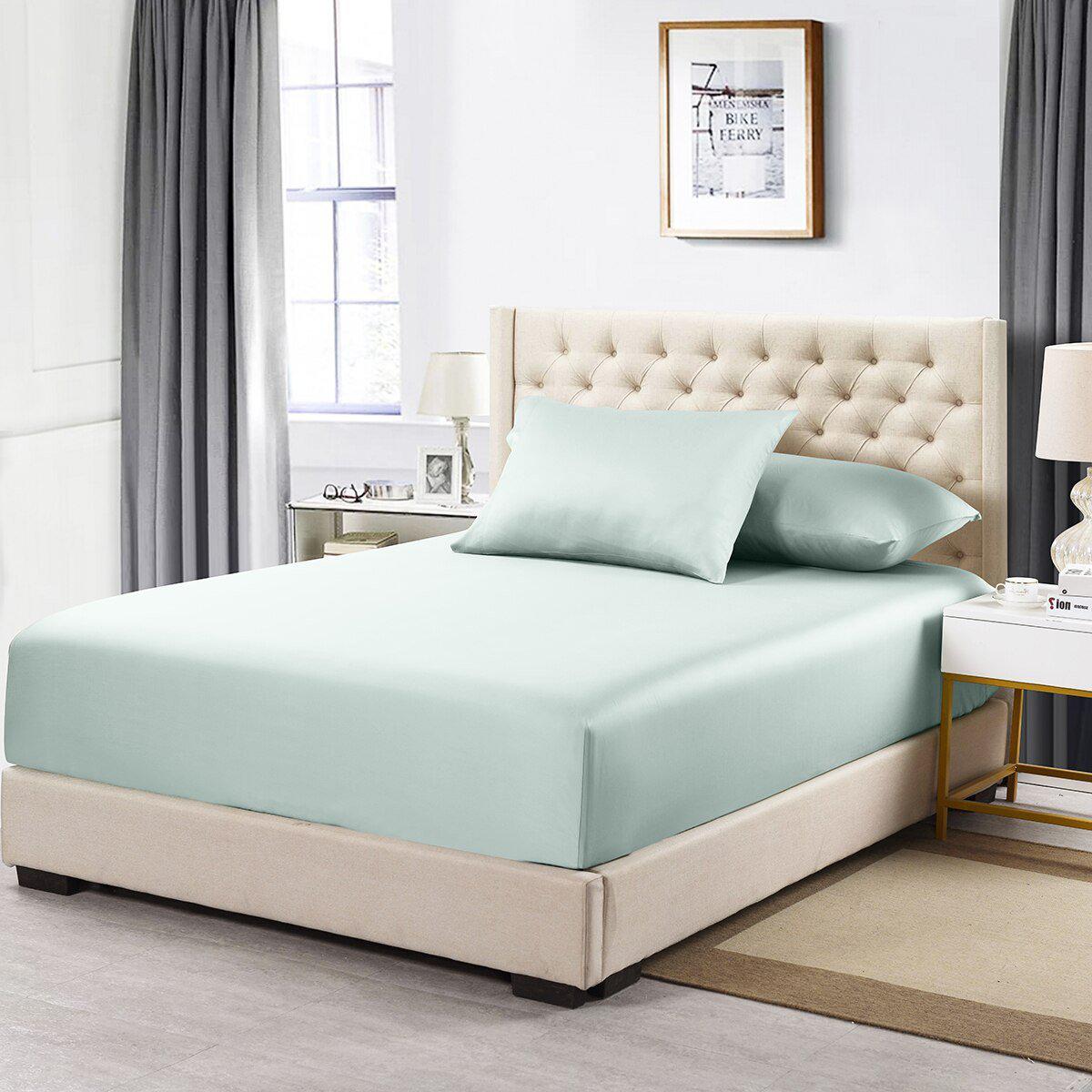 Flex Top California King Fitted Sheet Only- Solid 608 Thread Count - Image 12