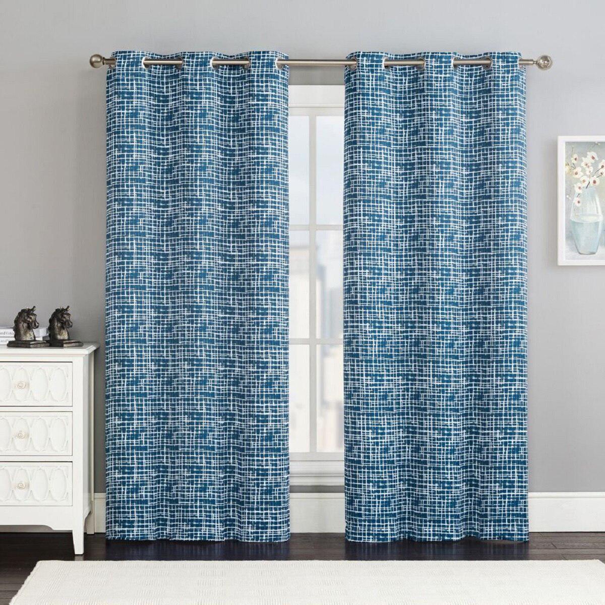 Lenox Thermal Room-Darkening Grommet Top Curtain Panels (Set of 2) - Image 12