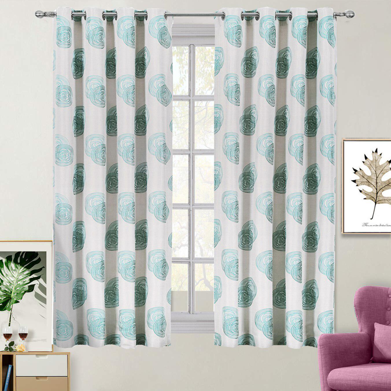Lafayette Window Curtains Panels With Grommets ( Set of 2 Panels ) - Image 16