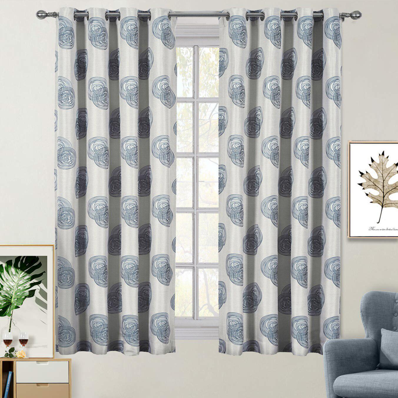 Lafayette Window Curtains Panels With Grommets ( Set of 2 Panels ) - Image 15