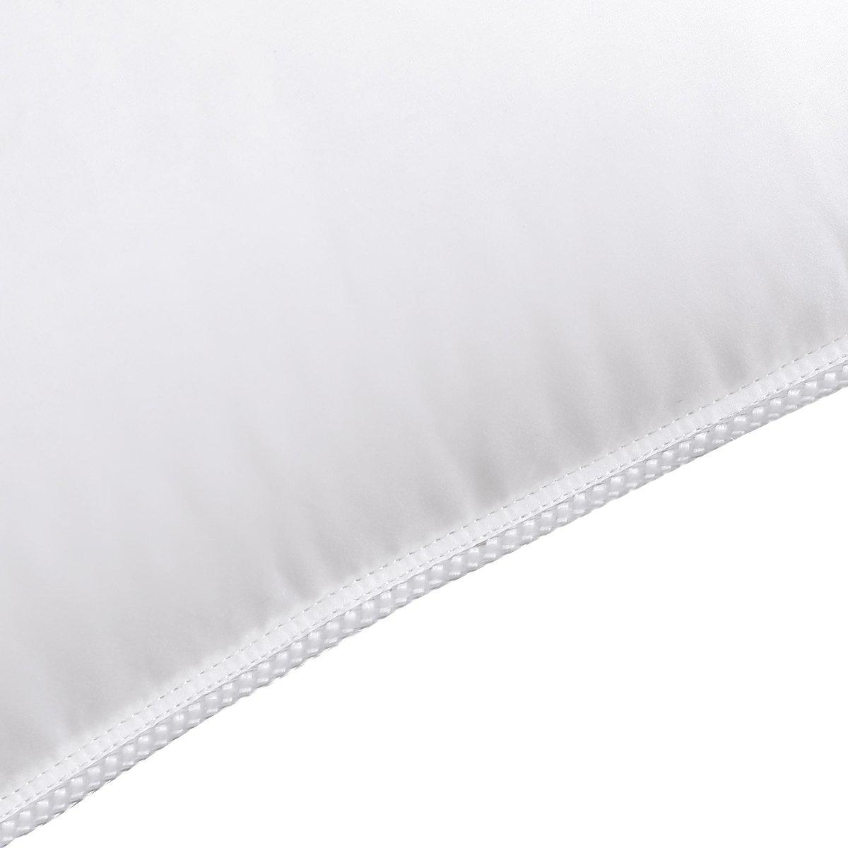 500 Thread Count Down Pillows - Soft to Firm Support - Image 3