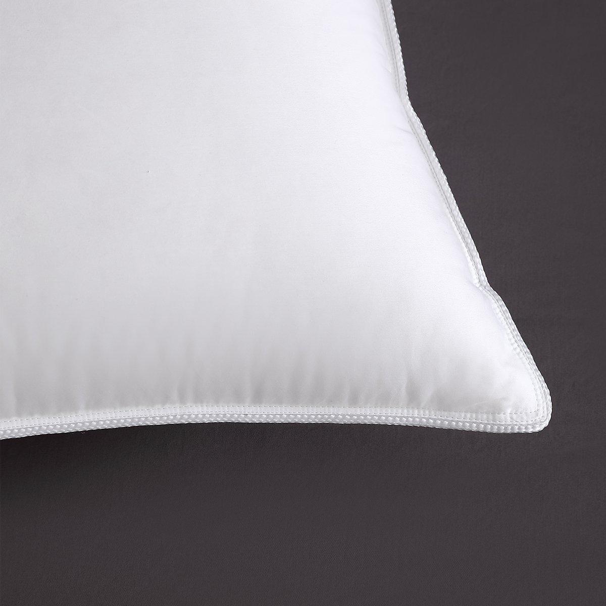 500 Thread Count Down Pillows - Soft to Firm Support - Image 4