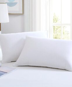 500 Thread Count Down Pillows - Soft to Firm Support
