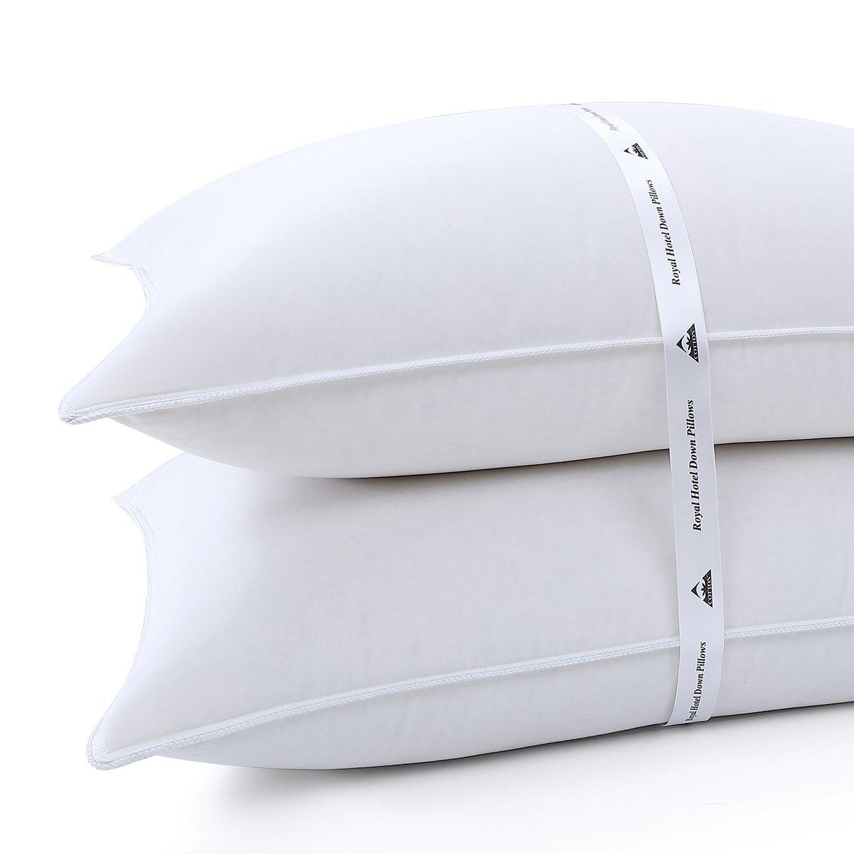 500 Thread Count Down Pillows - Soft to Firm Support - Image 6