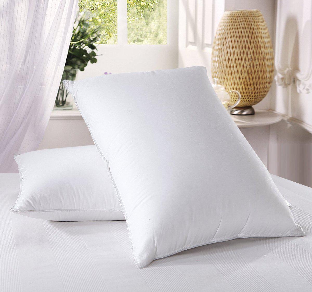 500 Thread Count Down Pillows - Soft to Firm Support - Image 2