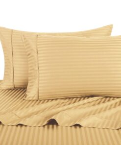 Olympic Queen Sheet Set - Striped 300 Thread Count