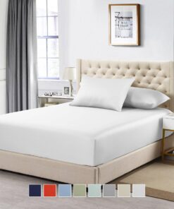 Flex Top California King Fitted Sheet Only- Solid 608 Thread Count