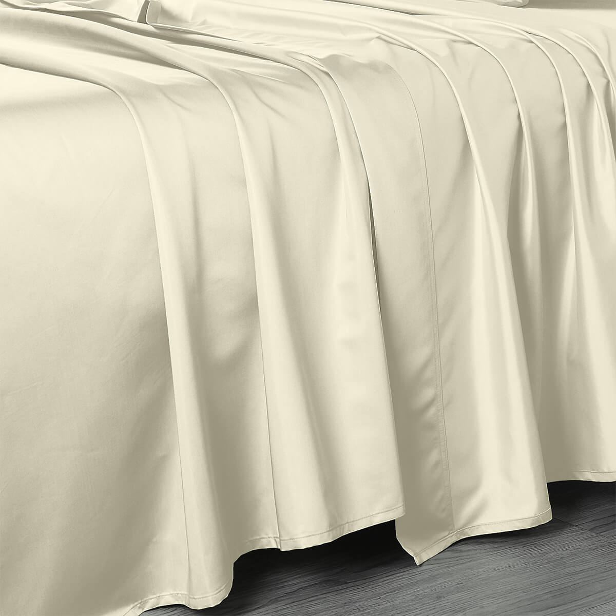 120 X 112 Inches Flat Sheet - USA Luxurious 500 Cotton Sateen - Image 4
