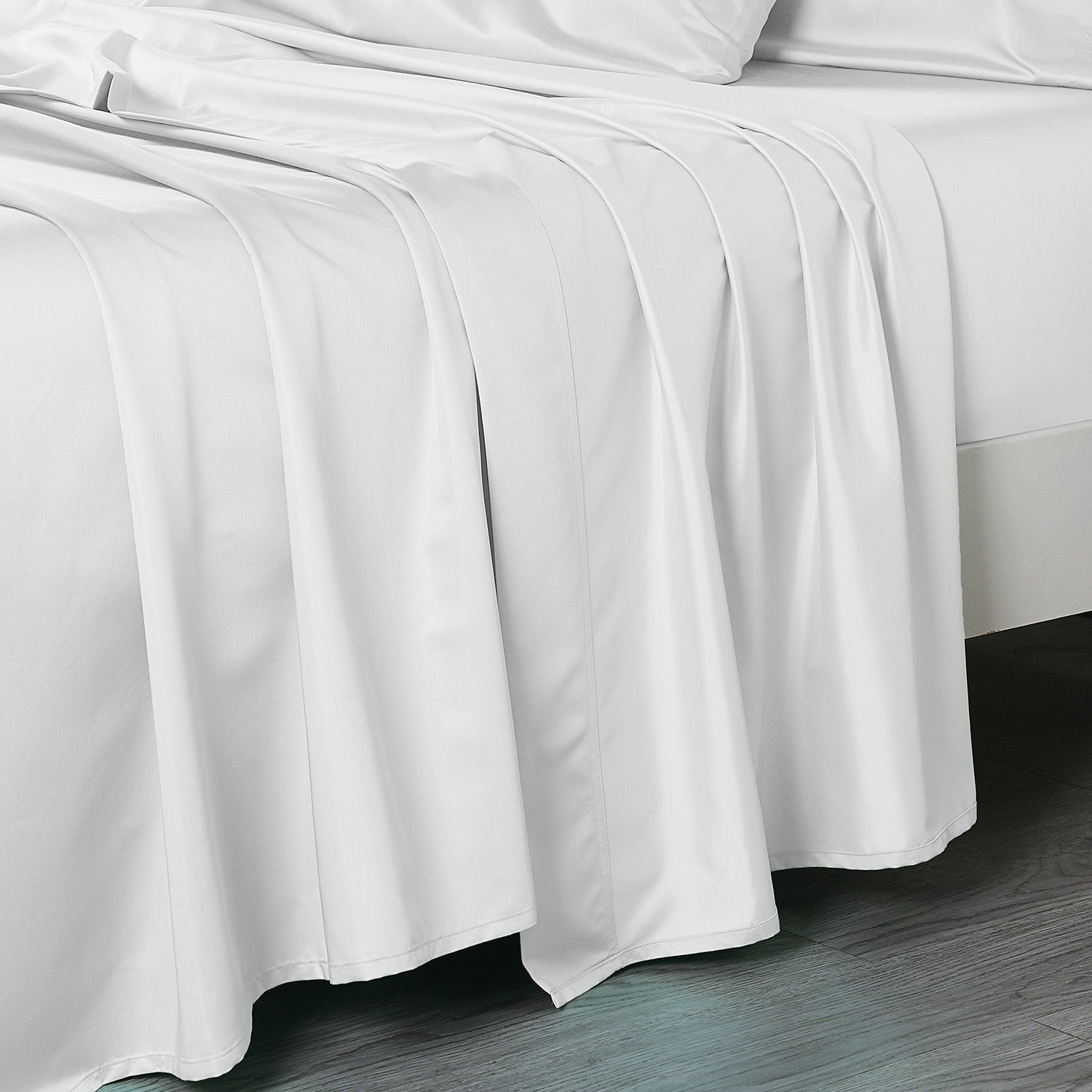 Oversized Flat Sheet Only - Soft Cotton Sateen Made in Egypt - Image 4