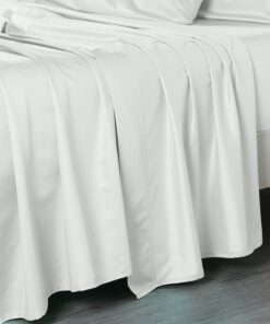 Oversized Flat Sheet 120 X 112 Inches - Heavyweight 1000 Thread Count - USA