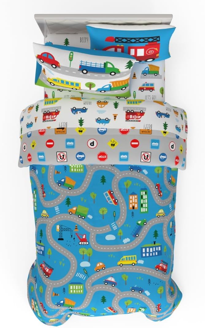 Paw Patrol Kids Bedding Super Soft Comforter and Sheet Set with Sham, 5 Piece Twin Size, (100% Officially Licensed Nickelodeon Product) By Franco - Image 14