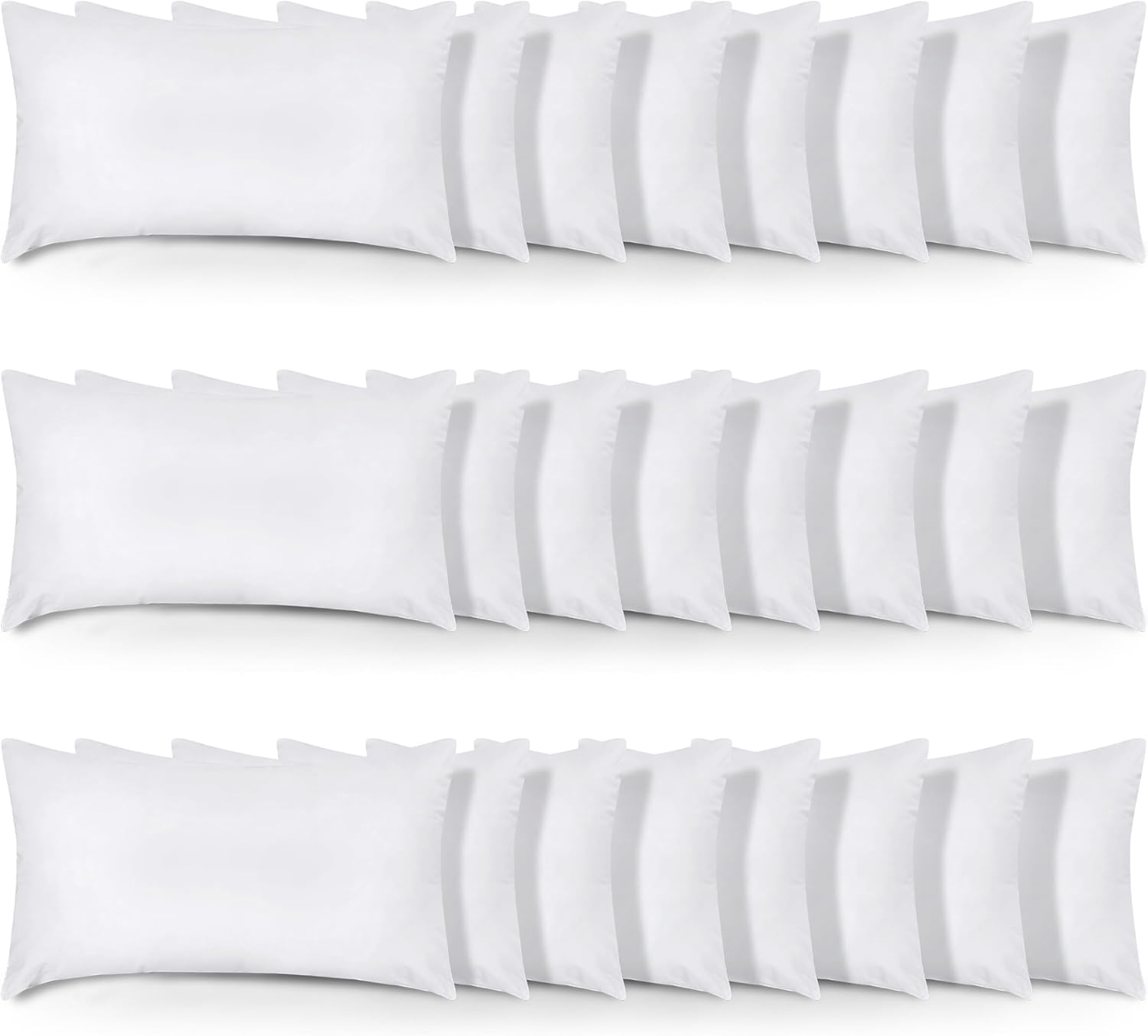 Utopia Bedding Throw Pillows (Set of 4, White), 18 x 18 Inches Pillows for Sofa, Bed and Couch Decorative Stuffer Pillow - Image 11