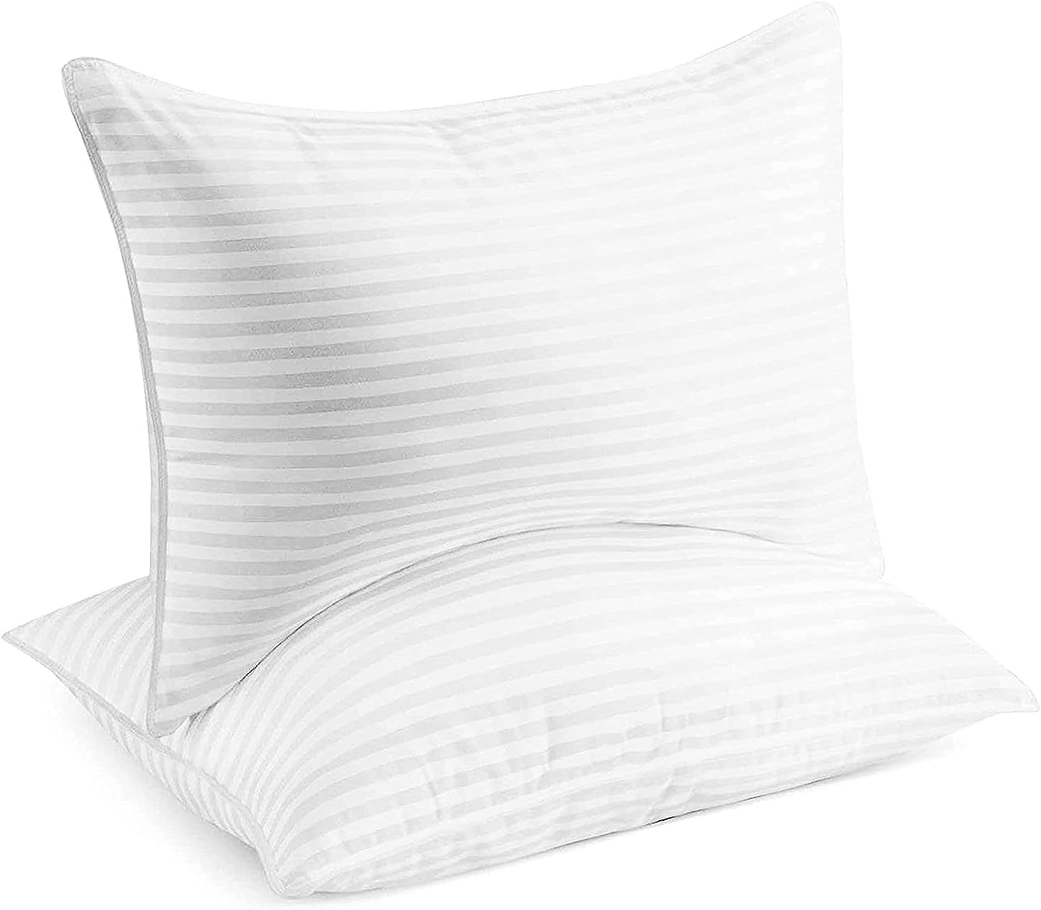Beckham Hotel Collection Bed Pillows Standard / Queen Size Set of 2 - Original Soft Down Alternative Pillow for Sleeping - Soft Support for Back, Stomach or Side Sleepers - Image 4