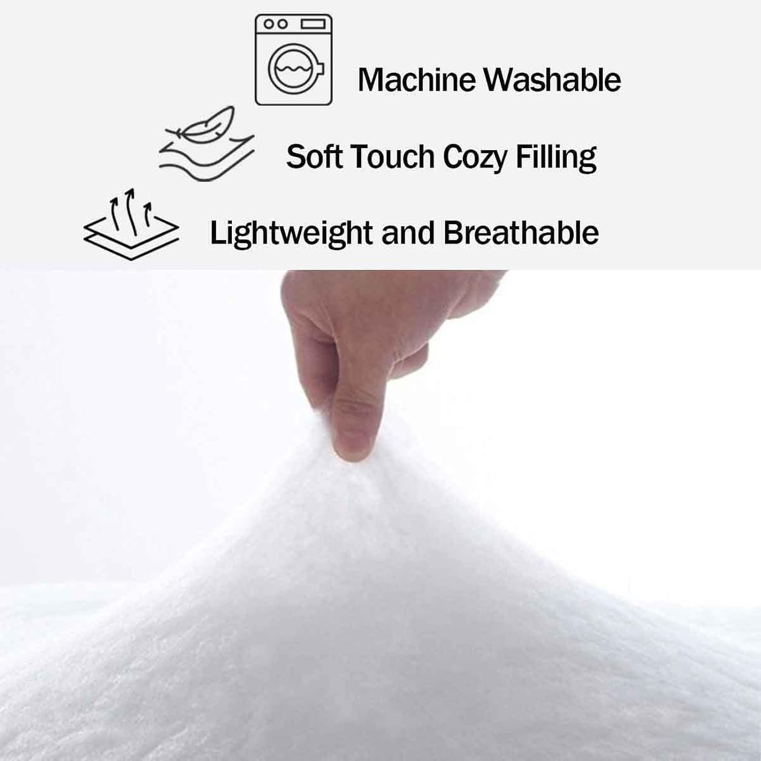 Bedbay Striped Queen Comforter Set Velvety Fleece Comforter Set Modern Style Striped Beding with 2 Pillowcases Lightweight 3 Pcs Boho Bedding Quilt Farmhouse Stripes Fluffy Bed Set for All Seasons - Image 3