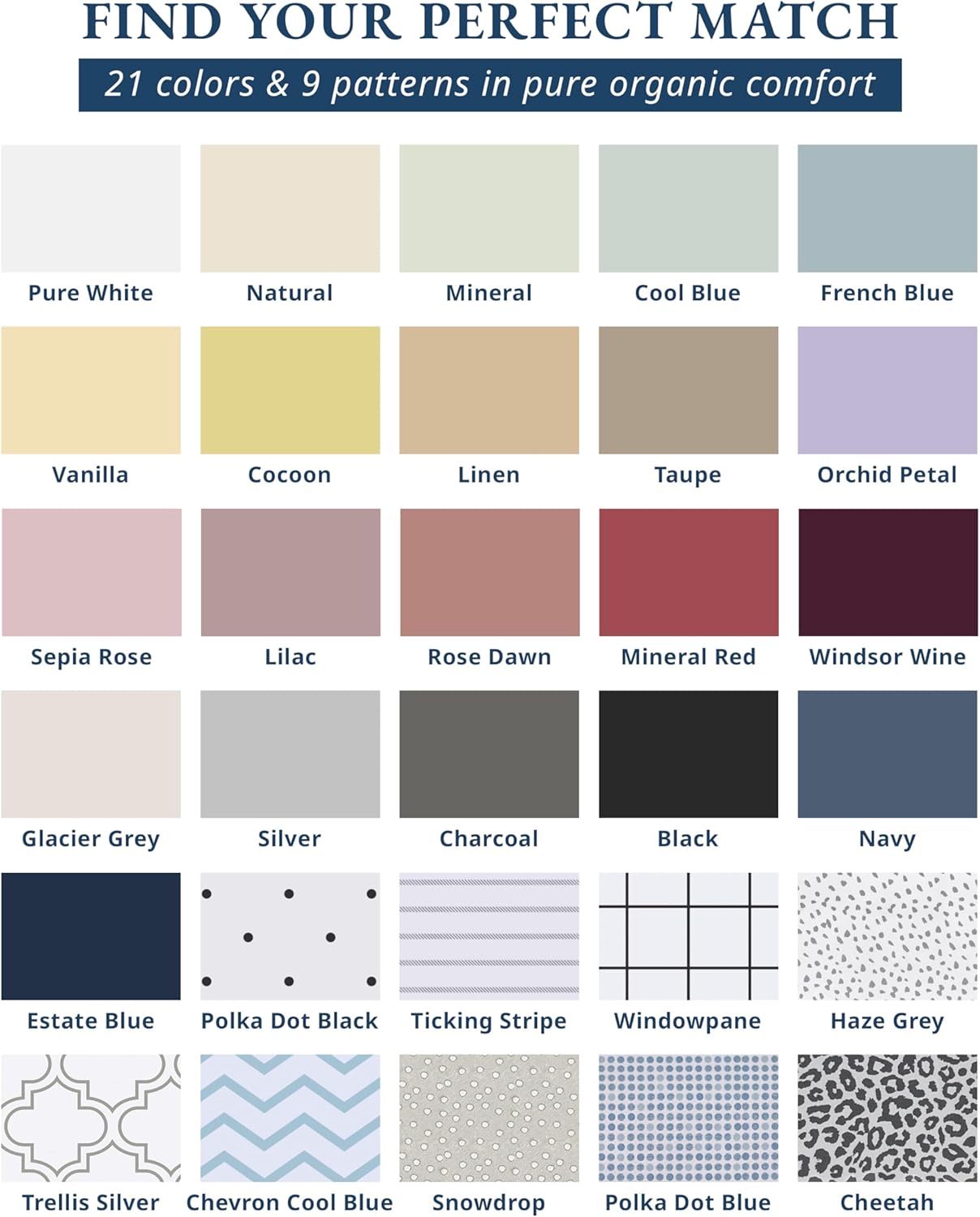 LANE LINEN 100% Organic Cotton King Size Sheets Set, Soft & Comfy All Season Breathable Sheets King Size, Percale Weave Fully Elasticized Eco Friendly Naturally Cooling King White Bed Sheets - Image 3