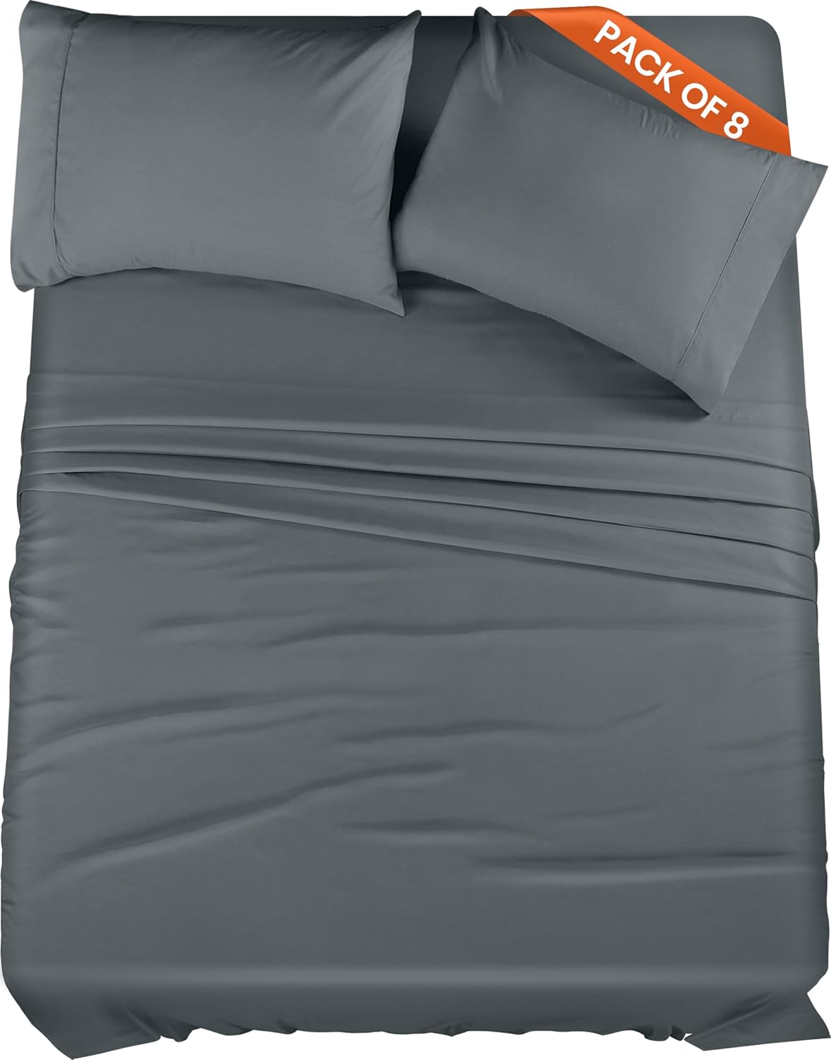 Utopia Bedding Queen Sheet Set – 4 Piece Bed Sheets for Queen Size Bed, Soft and Breathable Microfiber, Includes 1 Fitted Sheet, 1 Flat Sheet and 2 Pillowcases (Grey) - Image 53