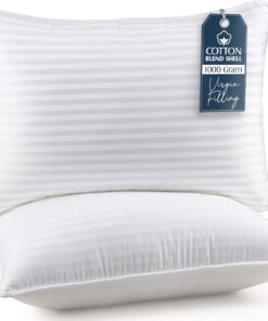Utopia Bedding Bed Pillows for Sleeping Queen Size (White), Set of 2, Cooling Hotel Quality, for Back, Stomach or Side Sleepers