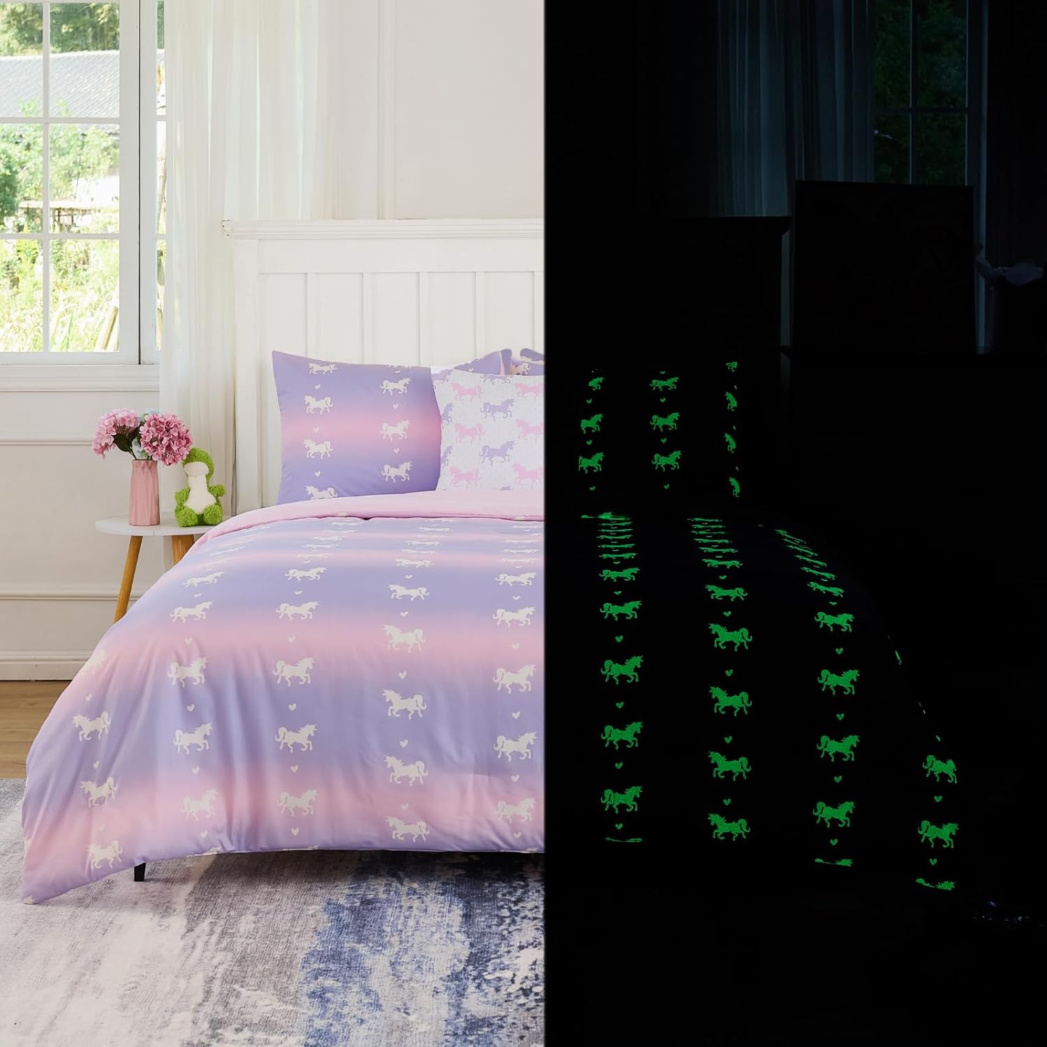 Cokouchyi Twin Size Comforter Set for Boys, 4-Piece Bed in a Bag, 3D Construction Bedding Comforter Sheet Set, Ultra Soft and Fluffy, Cartoon Truck Cars - Image 10