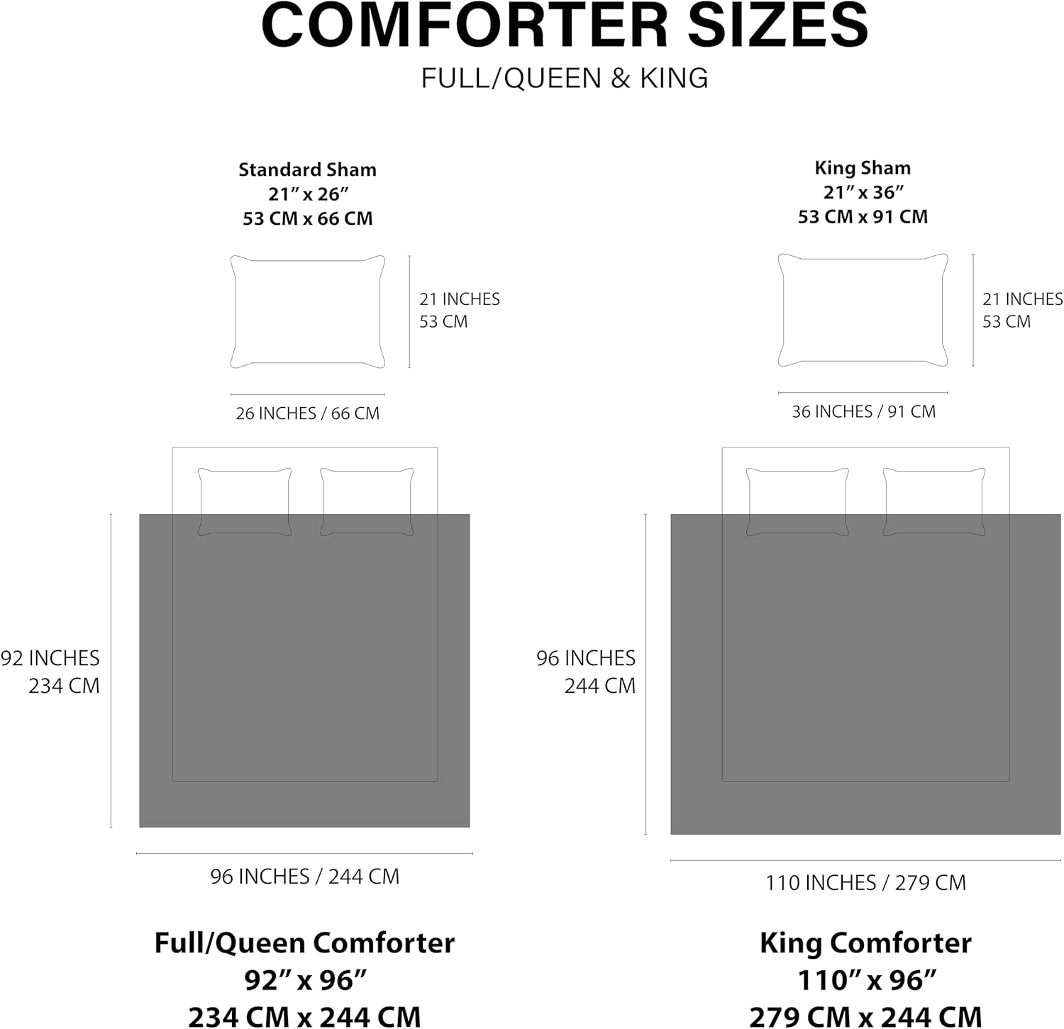 UGG Full/Queen Comforter Set with 2 Pillow Shams Plush Faux Fur Bedding Soft Warm Down Alternative Comforter Washable Hypoallergenic Fluffy Blanket Set for Bedroom, Full/Queen, Seal Grey (Kenzie) - Image 3